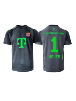 Billige Bayern Munich Manuel Neuer #1 Keeper Bortedrakt 2025-26 Kortermet